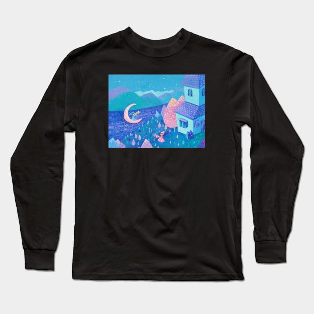 Moonforest Long Sleeve T-Shirt by nyumori